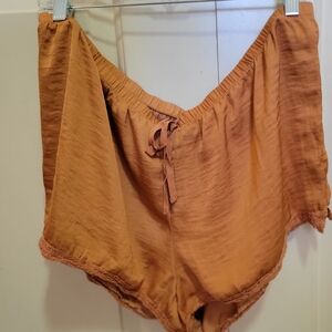 Aerie satin sleep lounge shorts XL